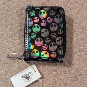 Loungefly Disney Parks Nightmare Before Christmas Jack Skellington Skull Wallet
